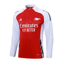 Conjunto Arsenal Zíper Curto Treino Home 2024/25