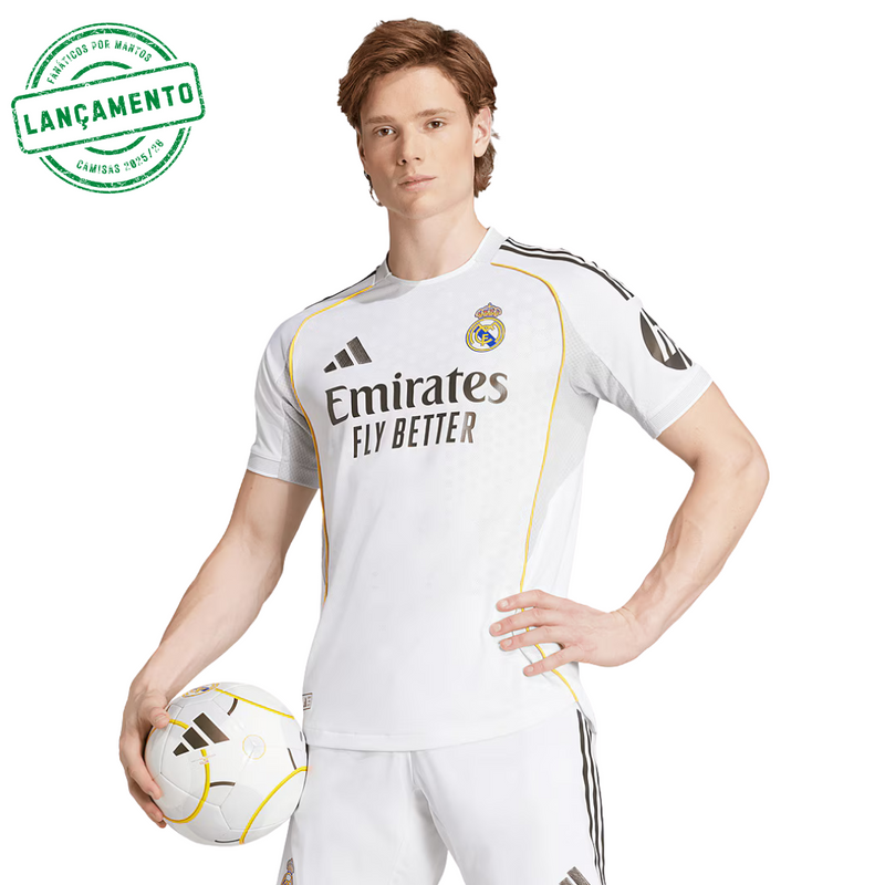 Camisa Real Madrid JOGADOR 2025/26 Home