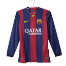 Camisa Retrô Barcelona Manga Longa 2014/15 Home
