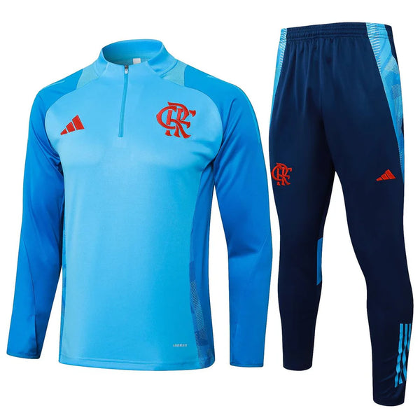Conjunto Zíper Curto Flamengo 2025/26 Treino Atleta